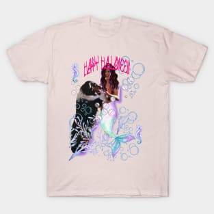 Halloween party is coming with mermaid T-Shirt